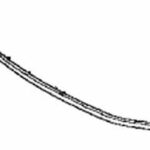 ES 2019 ცხაურის მოლდინგი, ზედა (ნიკელი)