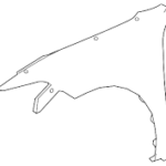 ES 2019 წინა ფრთა, მარცხენა, რკინა, ჩინეთი