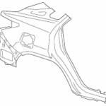 RX 2016-ის უკანა ფრთა, მარჯვენა