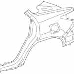 RX 2016-ის უკანა ფრთა, მარცხენა