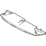 RX 2023- ის წინა ბამპერის ქვედა დამცავი