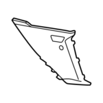 RZ ბამპერის მარცხენა დამატება (ორიგინალი)